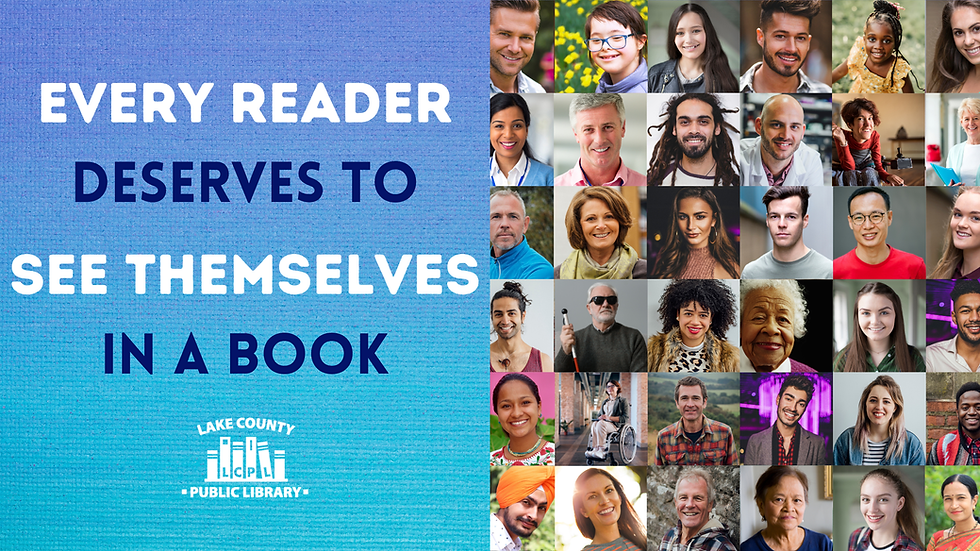 Every reader deserves to see themselves in a book